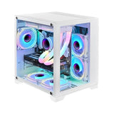 1ST PLAYER MV5 PC GAMING CASE-WHITE-FREE SHIPPING